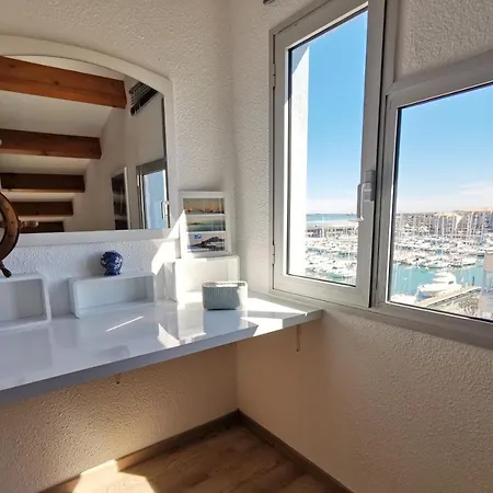 La Sirene - Loft Moderne Et Lumineux Avec Vue Panoramique Sur Mediterranee Et Port De Plaisance Apartment Frontignan