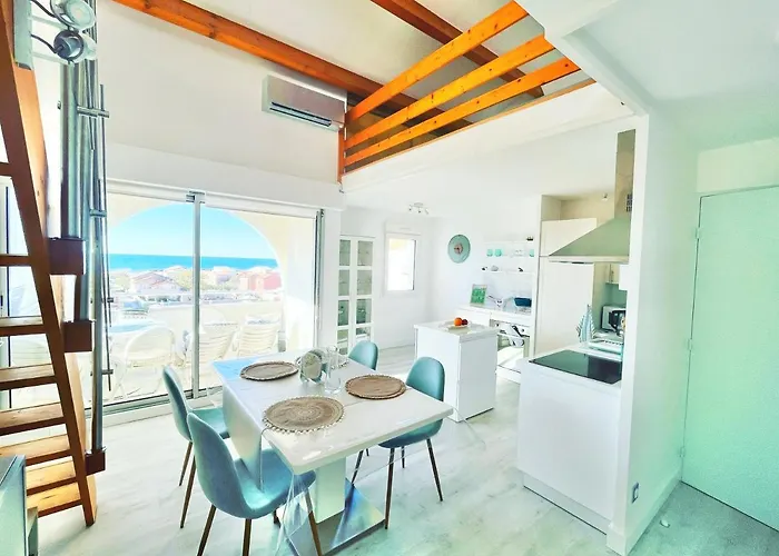La Sirene - Loft Moderne Et Lumineux Avec Vue Panoramique Sur Mediterranee Et Port De Plaisance Apartment *