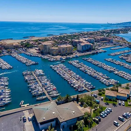 La Sirene - Loft Moderne Et Lumineux Avec Vue Panoramique Sur Mediterranee Et Port De Plaisance Apartman