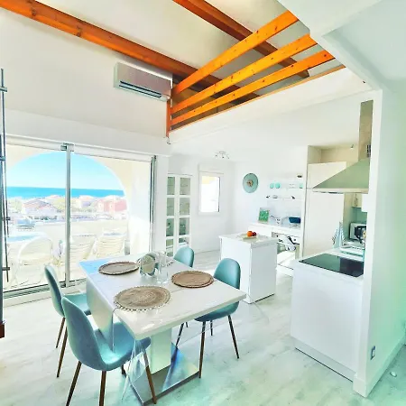La Sirene - Loft Moderne Et Lumineux Avec Vue Panoramique Sur Mediterranee Et Port De Plaisance Apartament *